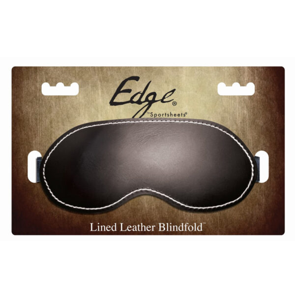 SS Edge Leather Blindfold