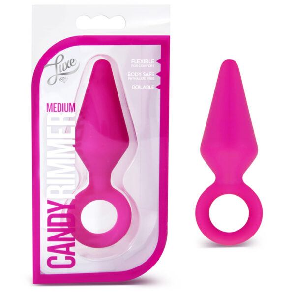 Luxe Candy Rimmer Med Anal Plug Pink