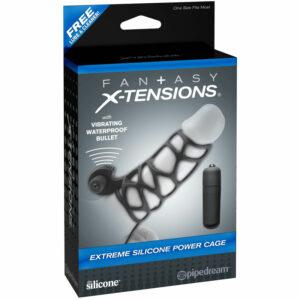 FX Vibr Extreme Silicone Power Cage Blk