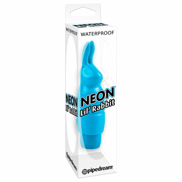 PD Neon Lil Rabbit WP Vibrator Blu