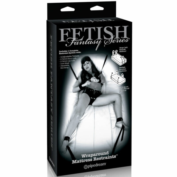 FF LE Wraparound Mattress Restraints Blk