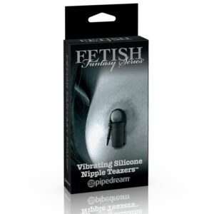 FF LE Vibra Silicone Nipple Teazer Blk