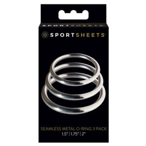 SS Metal O-Ring 3pk Silver