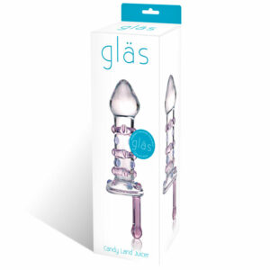 Glas 6.5in Candy Land Juicer Dildo