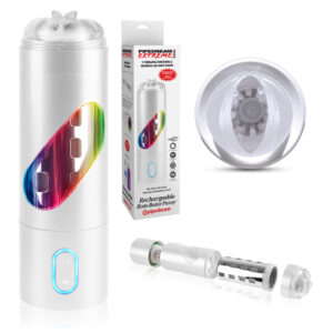 PDX Rechargeable RotoBator Pussy White