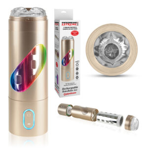 PDX Rechargeable RotoBator Ass Gold