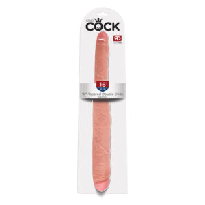 King Cock 16in Tapered Double Beige