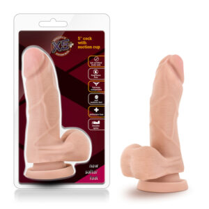 X5 Plus 5in Posable Balls&Suction Beige