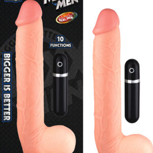 Maxx Men Vib 11in. Straight Dong (Ivory)