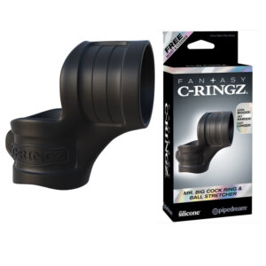 FCR Mr. Big Cock Ring &BallStretcher Blk