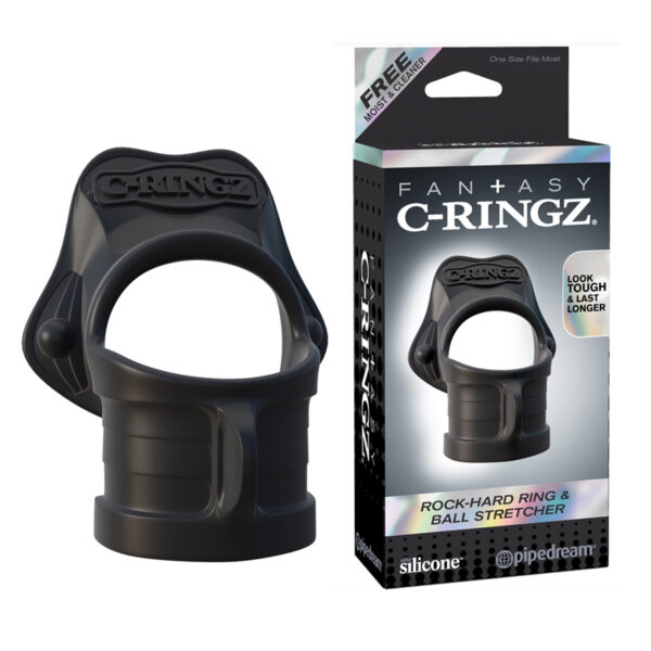 FCR Rock-Hard Ring & Ball Stretcher Blk