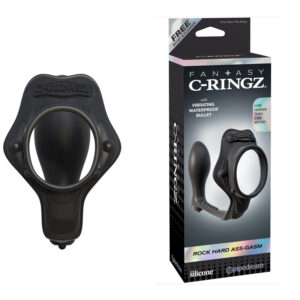 FCR Rock Hard Ass-Gasm Vibrating Black