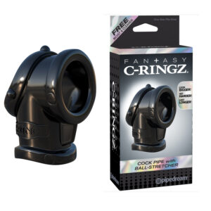 FCR Cock Pipe With Ball Stretcher Black