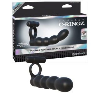 FCR Posable Partner DoublePenetrator Blk
