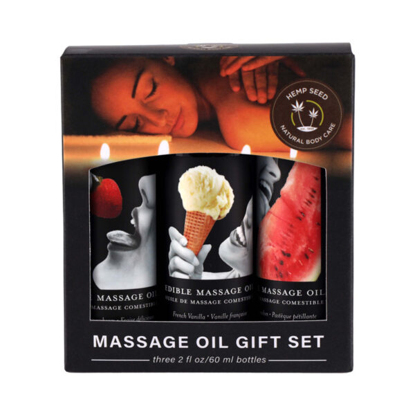 EB Edible Gift Set (3 2oz Massage Oils)