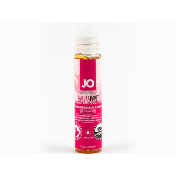 JO USDA Organic Lube Stawberry 1 fl oz
