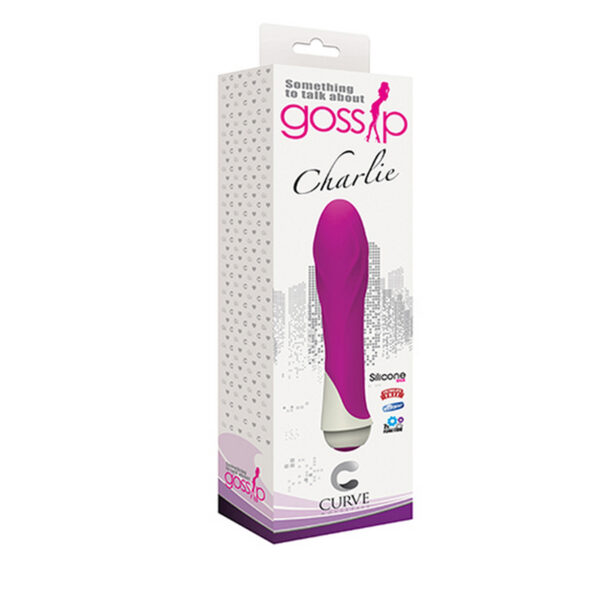 Gossip Charlie Silicone Vibrator Magenta