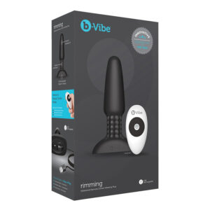 b-Vibe Rimming Anal Plug Black