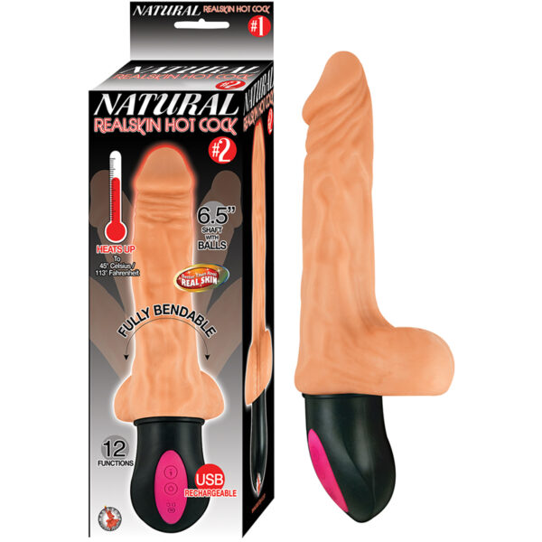 Natural Realskin Hot Cock #2 Flesh