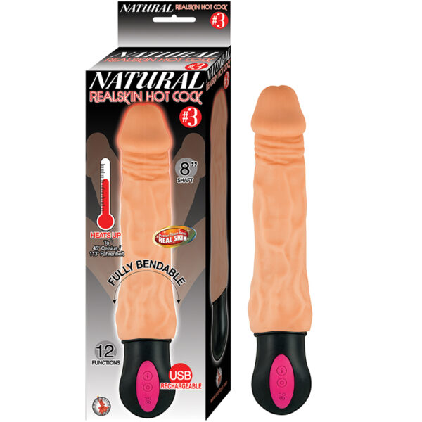 Natural Realskin Hot Cock #3 Flesh