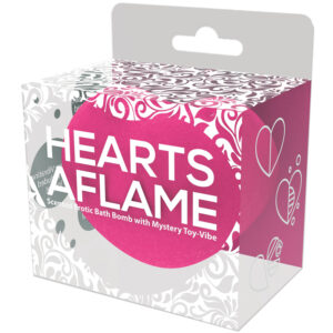 Hearts A Flame Lovers Bath Bomb W/Vibe
