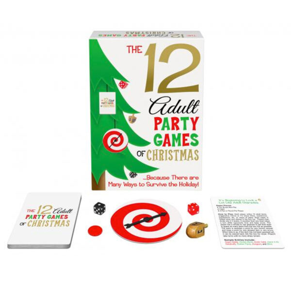 12 Adult Party Game Of Christmas