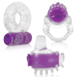 Evolved Ring True 3Pc Vibr Ring Set Pur