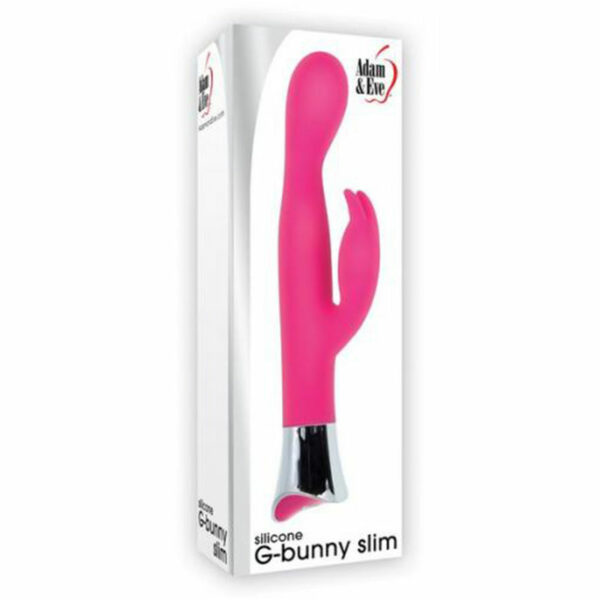 A&E G-Bunny Slim Silicone Rabbit Pink