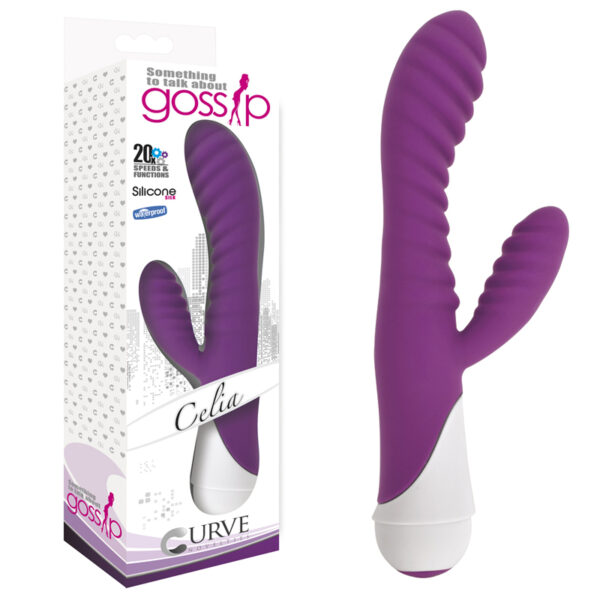 Gossip Celia Silicone Vibrator Violet