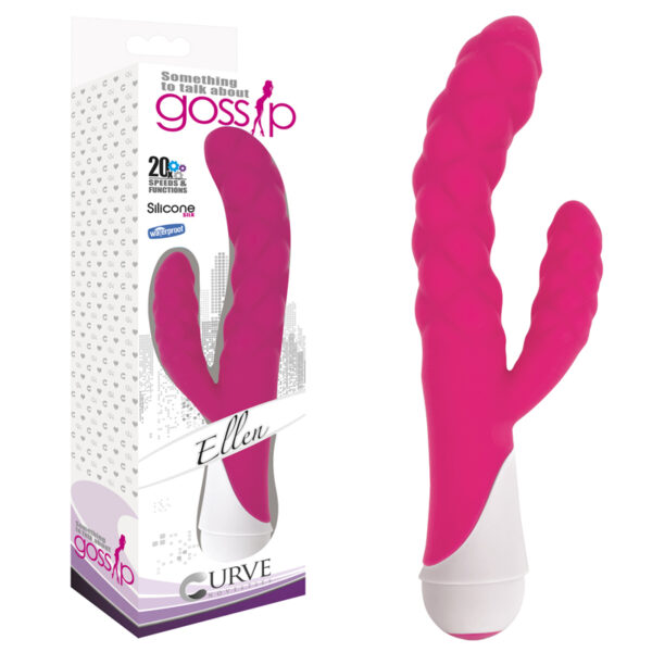Gossip Ellen Silicone Vibrator Magenta