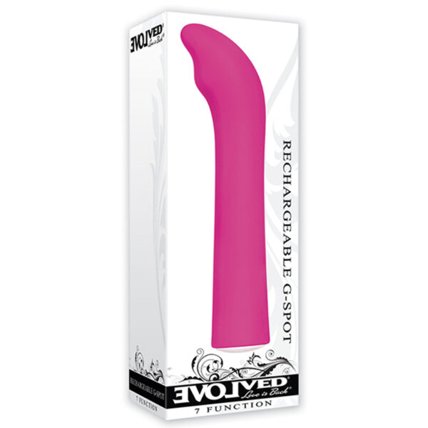 Evolved Recharge G-Spot Vibrator Pink