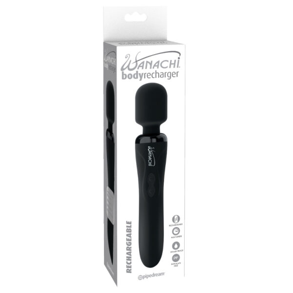 PD Wanachi Body Recharger Wand Black