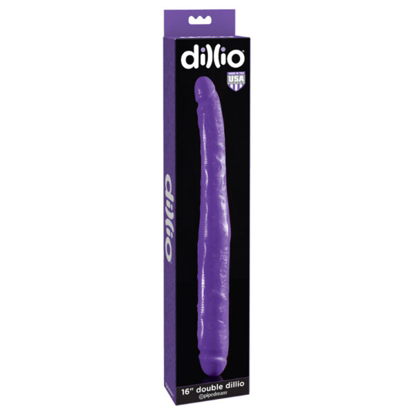 Dillio 16in Double Dong Purple