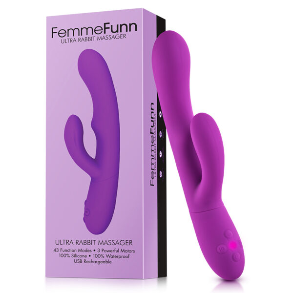FemmeFunn Ultra Rabbit Vibrator Purple