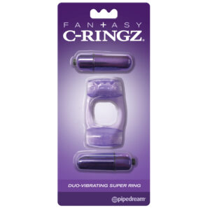 FCR Duo-Vibrating Super Ring Purple
