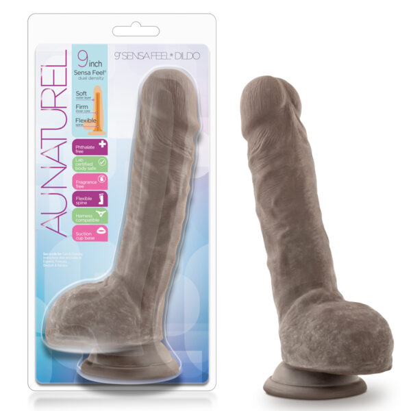 Au Naturel 9in Posable Dual Density Brn