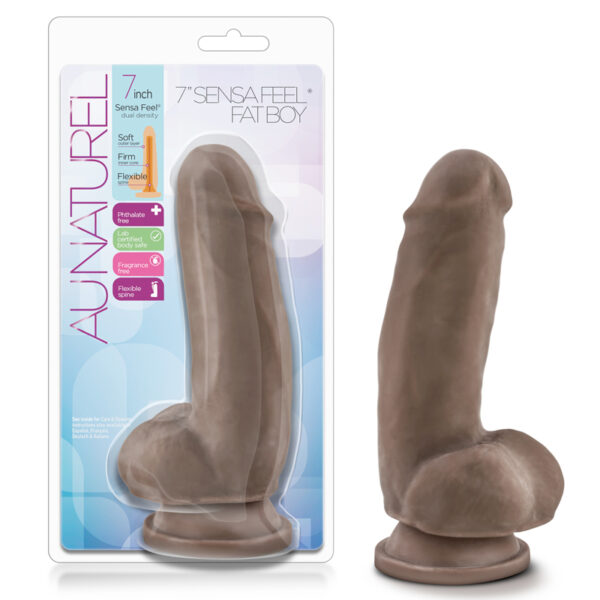 Au Naturel 7in Fat Boy Posable Brown