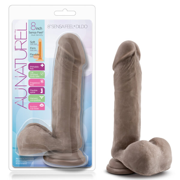 Au Naturel 8in Posable Dual Density Brn