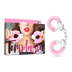 Temptasia Faux Fur Cuffs Pink