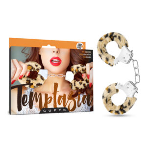 Temptasia Faux Fur Cuffs Leopard