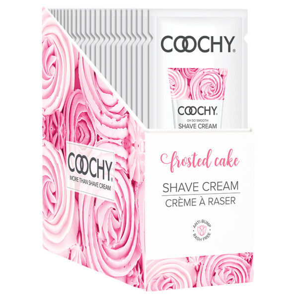Coochy Shave Cream Frosted Cake (24)Foil