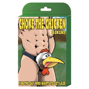 MP Novelty Choke The Chckn Bikini Bk O/S
