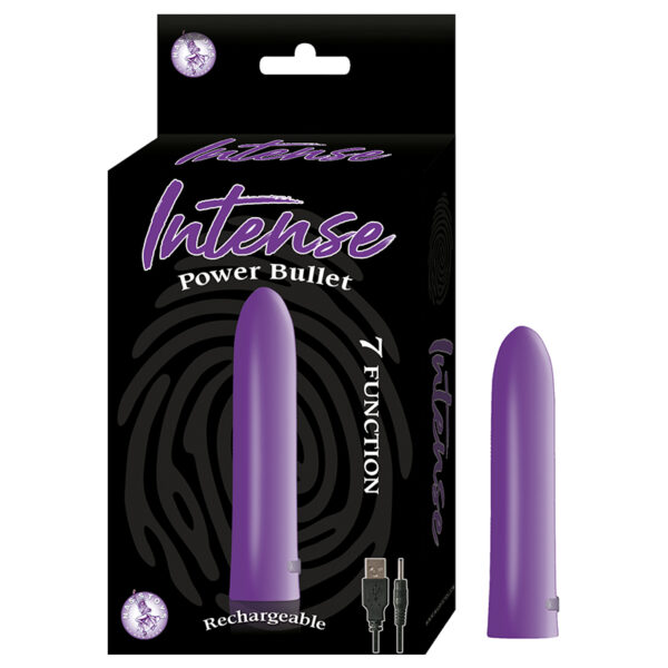 Intense Power Bullet Rechargeable Purple