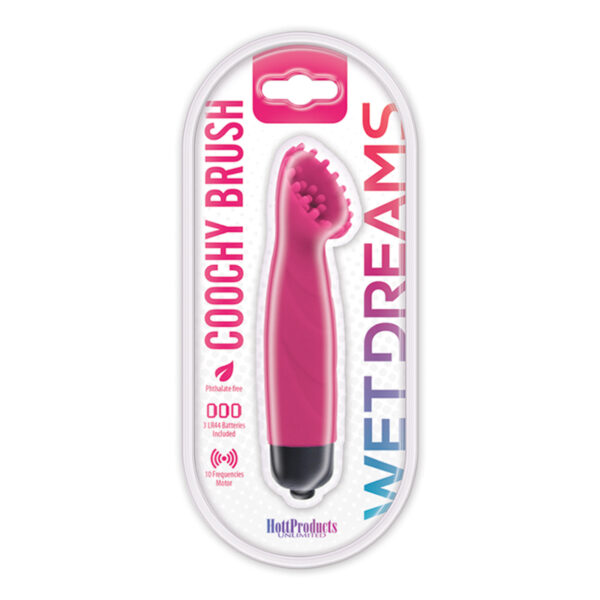 Wet Dreams Coochy Brush 10 F Magenta