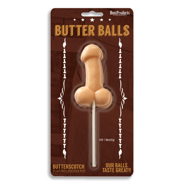 Butter Balls Butterscotch Pecker Pop