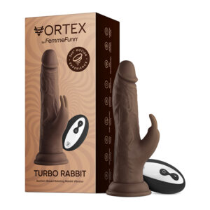 FemmeFunn Vortex Turbo Rabbit 2.0 Brown