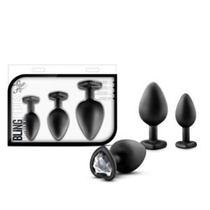 Luxe Bling Plug Training White Gem Blk