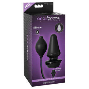 AFC Elite Inflatable Silicone Plug Black