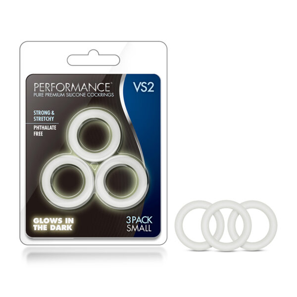 Performance VS2 Sili C-rings 3pk Sml Wht