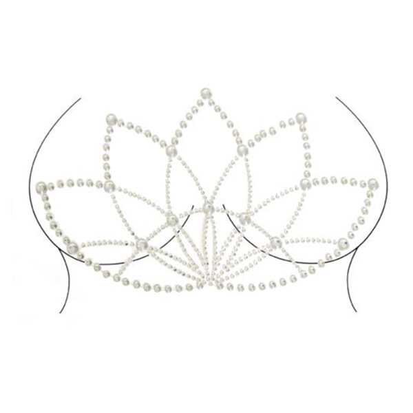 Lotus Adh Body Jewels Sticker (6pk)